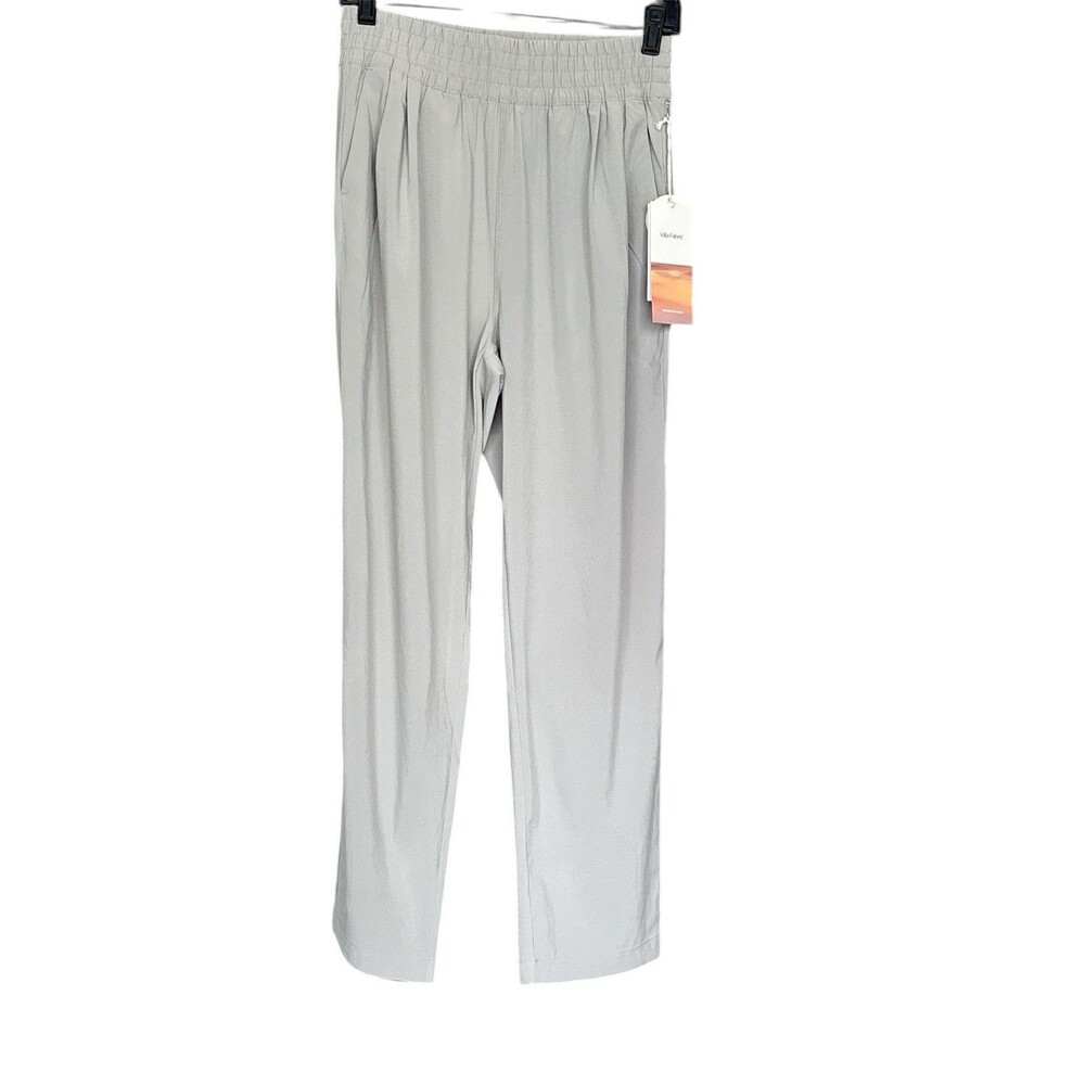 Vuori Women's Villa Ankle Pant Relaxed Color Talc Sz Small New w/tag $108